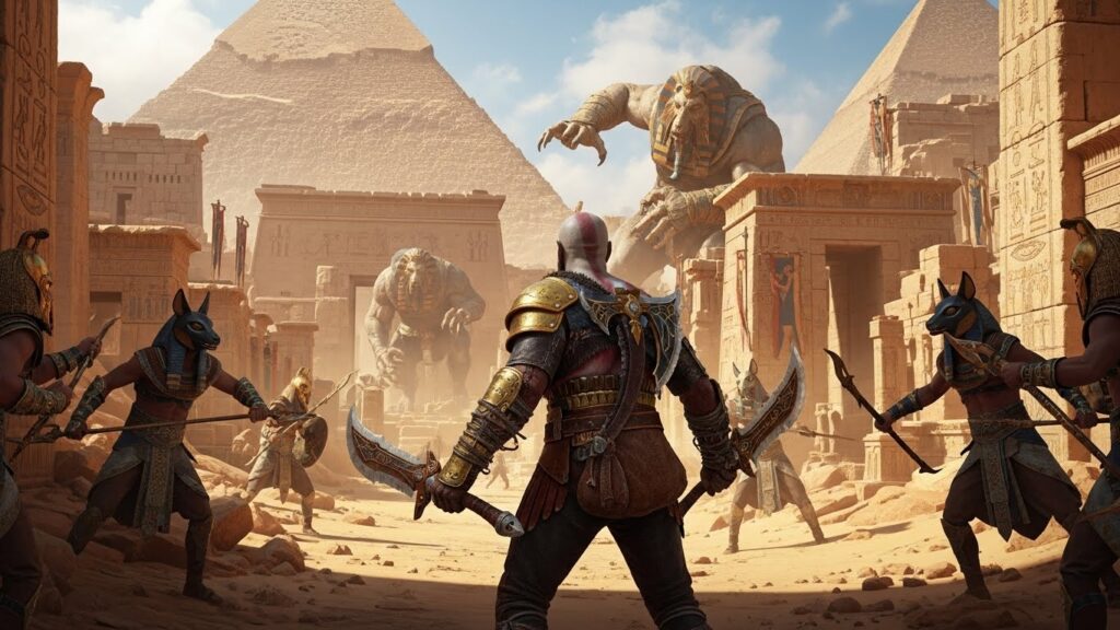 Capa: God of War quase teve Egito como cenário no reboot de 2018, revela ex-dev