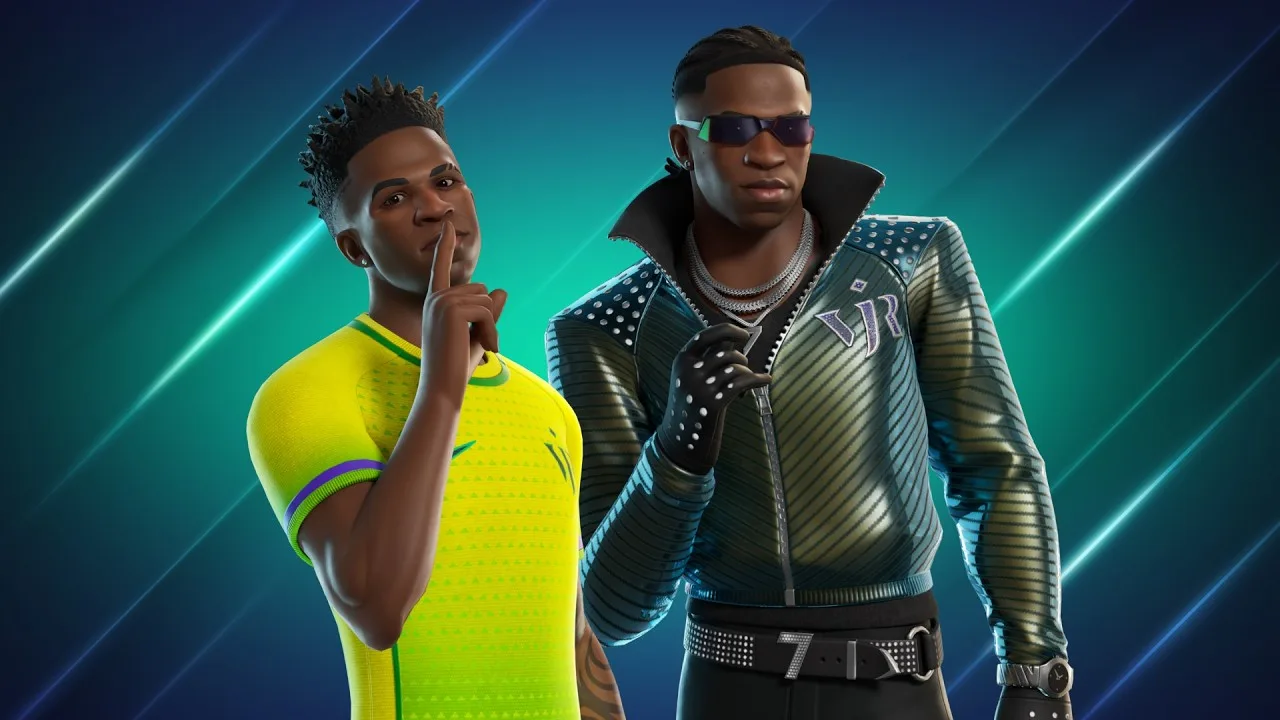 Vinicius Júnior chega ao Fortnite com skins, emote exclusivo e Copa especial da Série Ícones
