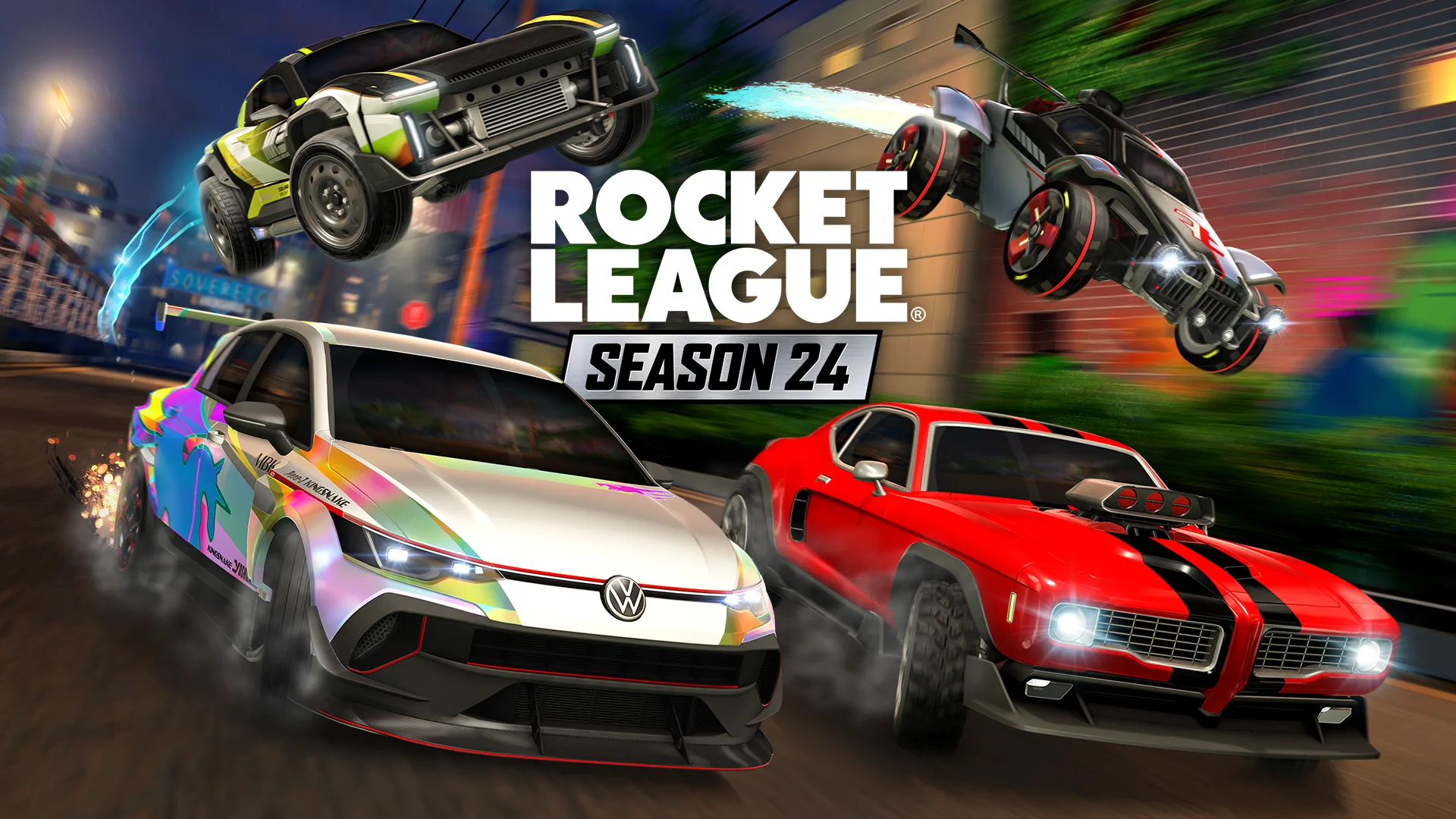 Rocket League Temporada 24 chega em 23 de setembro com Persona 5, Duelos de Honra e novos carros